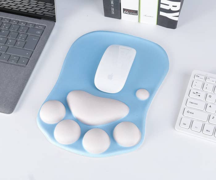 mouse pad de silicona con reposamuñecas