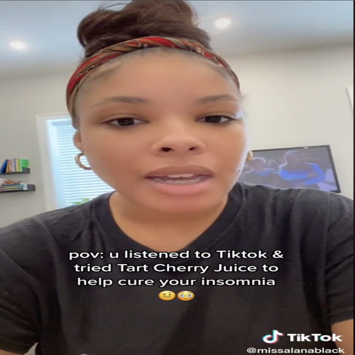 Expert Opinion On Tart Cherry Juice Used For Sleep Hack