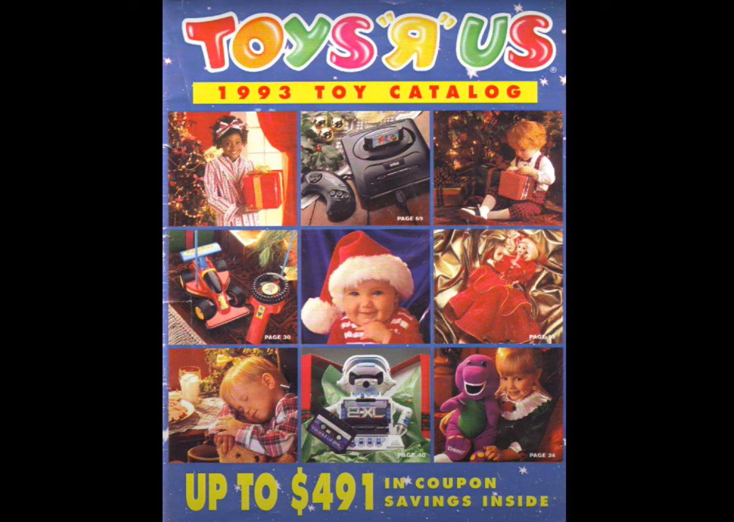 Toys R Us 1993 Christmas catalog