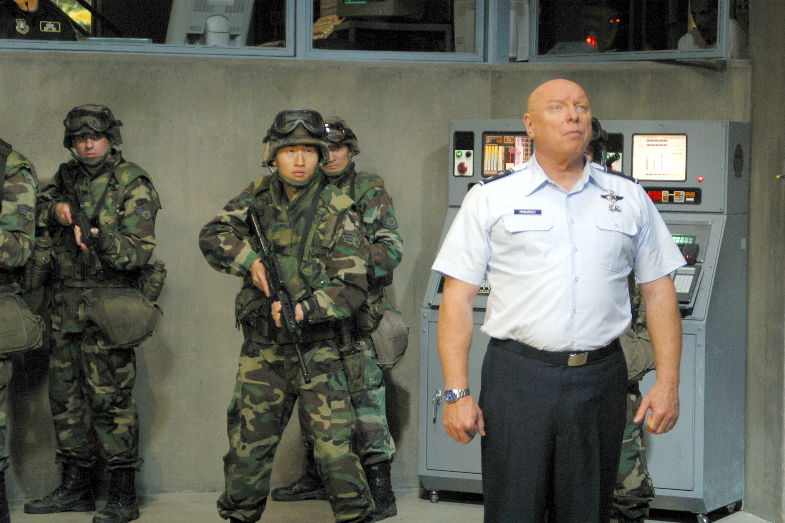 Don in a scene from Stargate