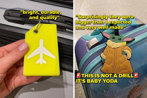 27 Of The Best Luggage Tags So You'll Never Be Confused At The Airport