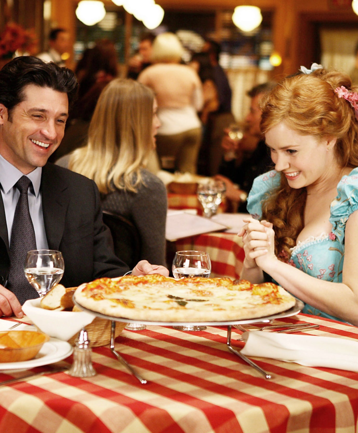 Patrick Dempsey and Amy Adams in Enchanted