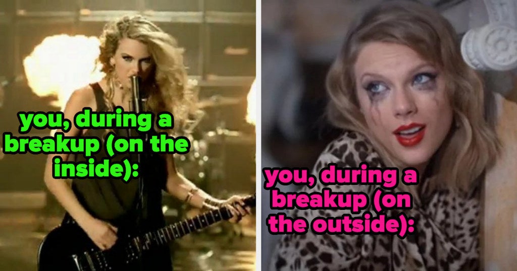 Which Iconic Taylor Swift Song Are You After A Breakup?