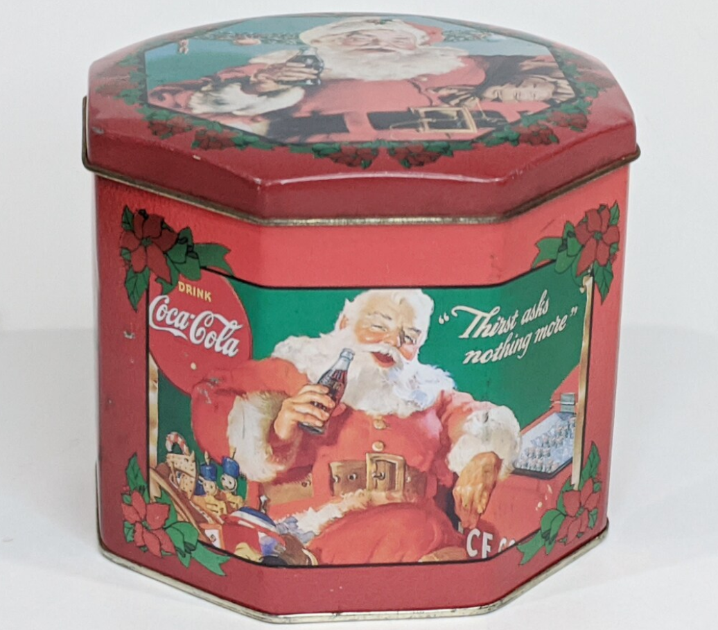 Coca-Cola Christmas tin
