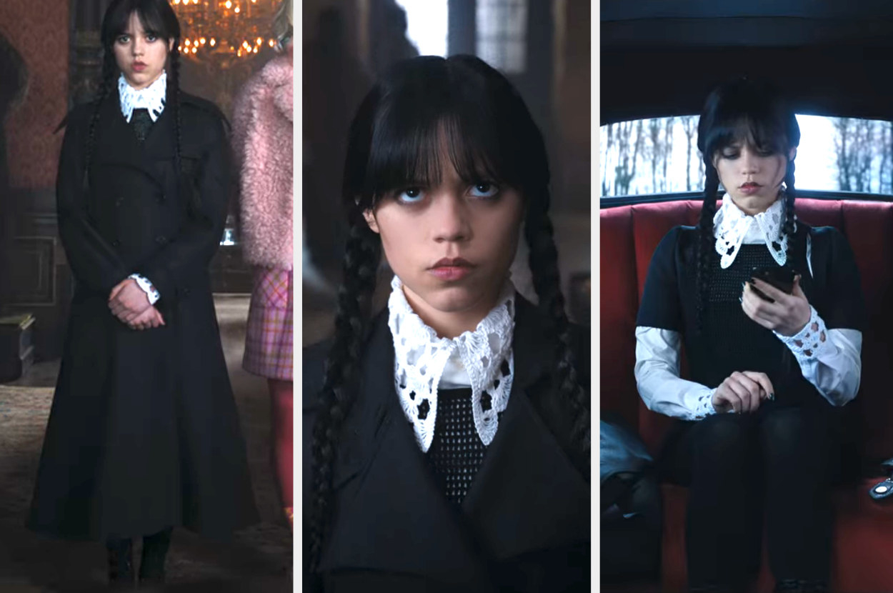 Wednesday Addams' Outfits In The New Netflix Show Are Low-Key Stylish