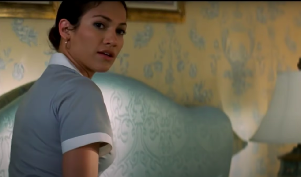 Jennifer Lopez as a maid