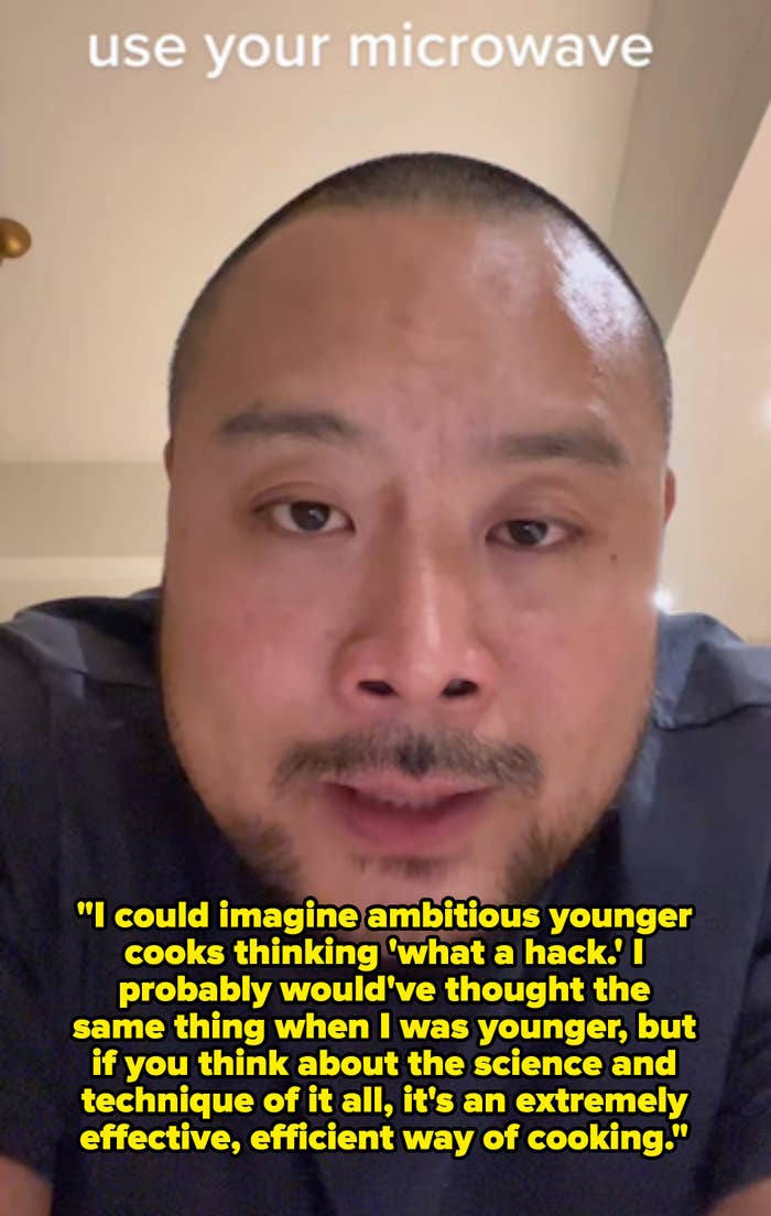 David Chang Defends the Microwave