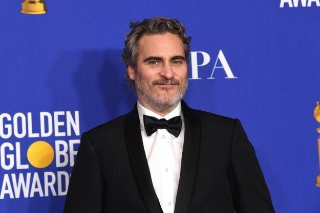 Joaquin Phoenix, winner of Best Performance by an Actor in a Motion Picture - Drama for &quot;Joker&quot; poses in the press room during the 77th Annual Golden Globe Awards at The Beverly Hilton Hotel on January 05, 2020 in Beverly Hills, California