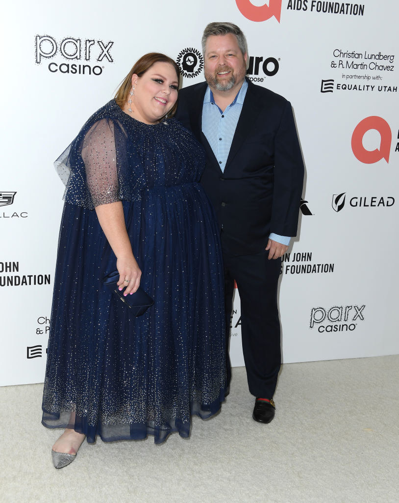 Chrissy Metz and boyfriend at an event