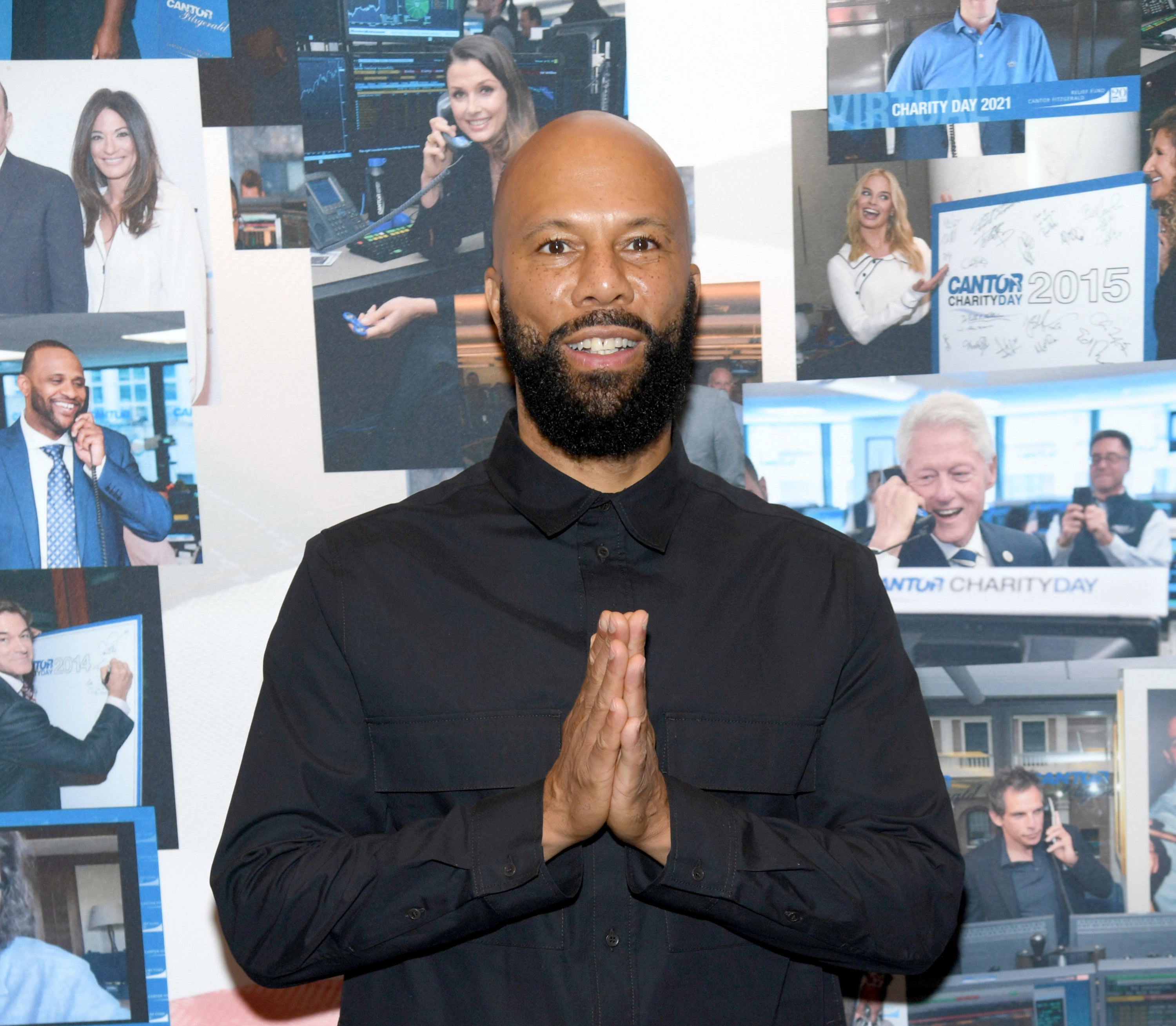 Common attends the annual charity day hosted by Cantor Fitzgerald and The Cantor Fitzgerald Relief Fund in 2022