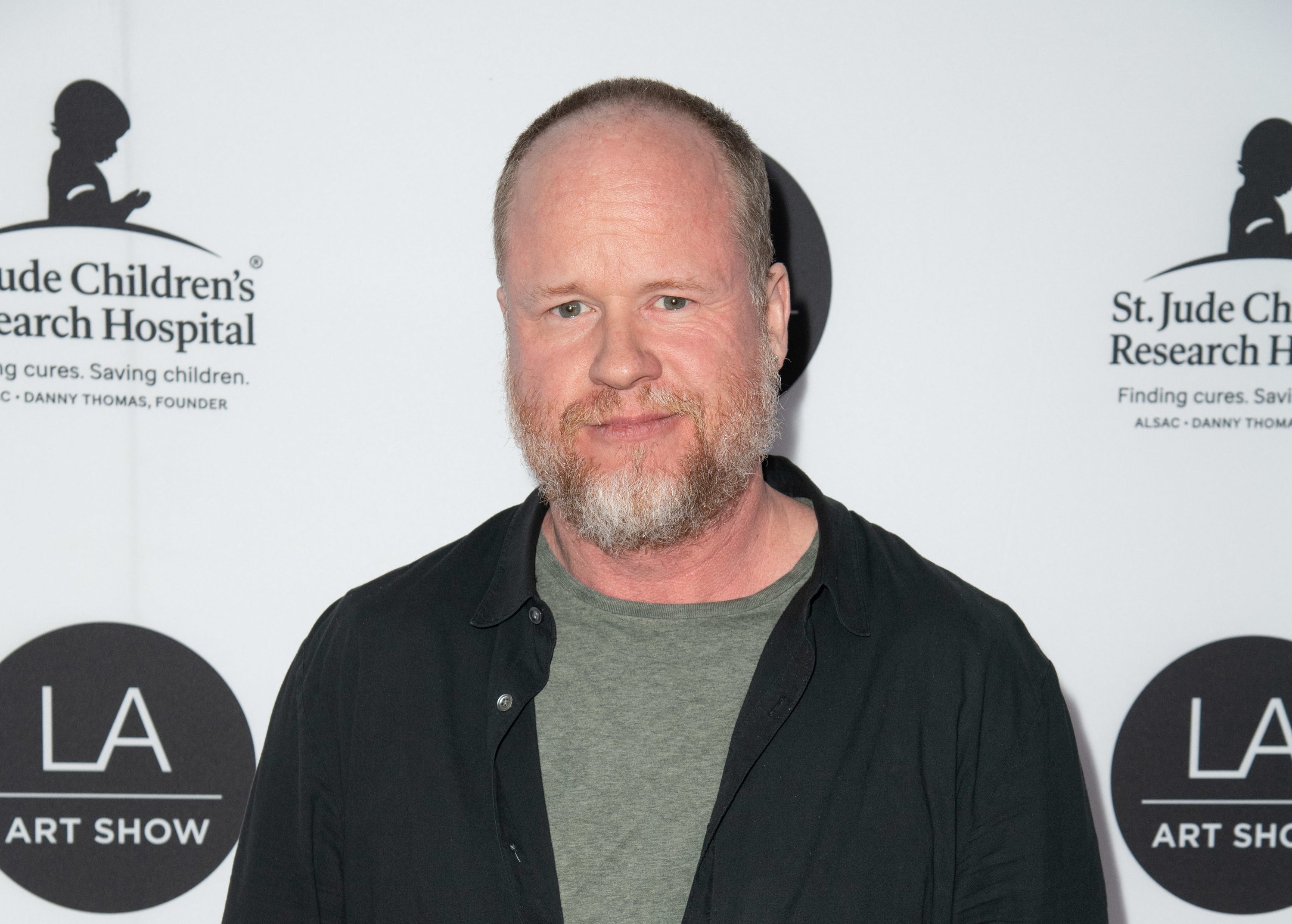 Joss Whedon attends the LA Art Show 2019 at Los Angeles Convention Center