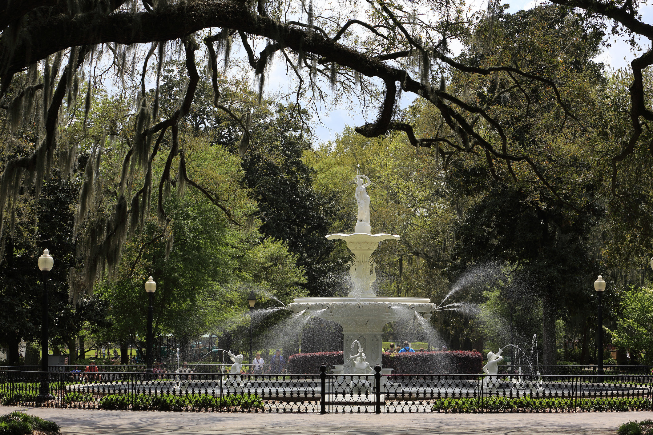 Forsyth Park in Savannah, Georgia.