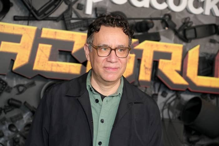 Fred Armisen attends the red carpet premiere and party for Peacock's new comedy series "MacGruber"