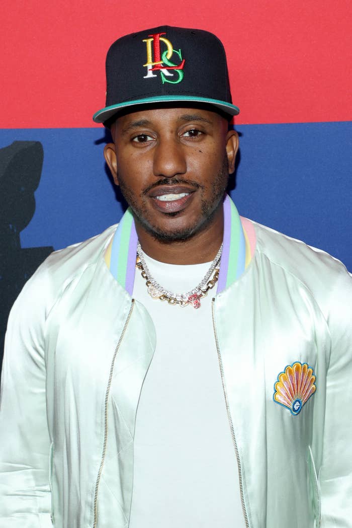 Closeup of Chris Redd