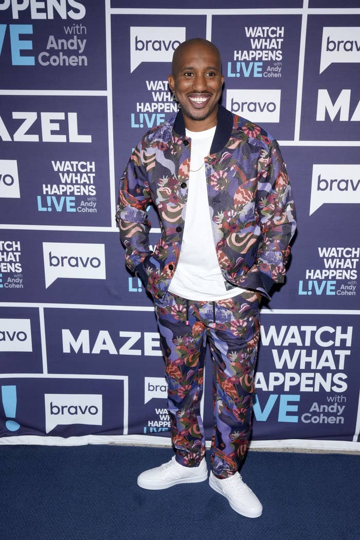 Chris Redd on the red carpet