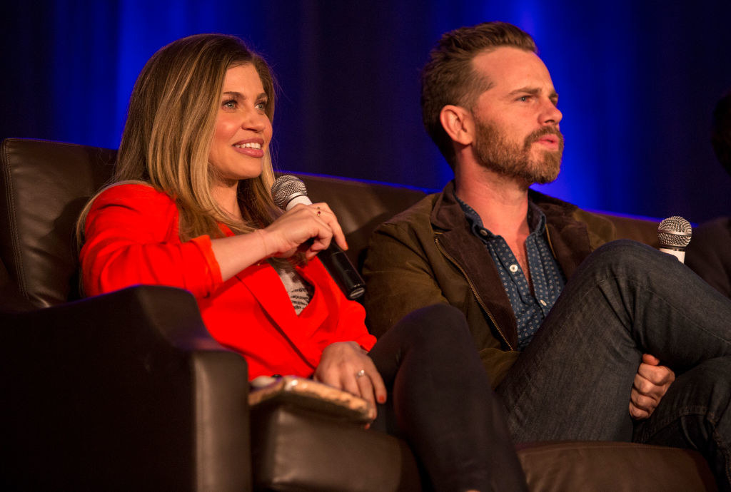 Danielle Fishel and Rider Strong