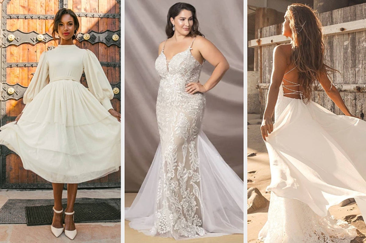 28 Affordable Wedding Dresses Under $500 That Say Wow