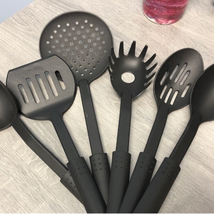 the utensils