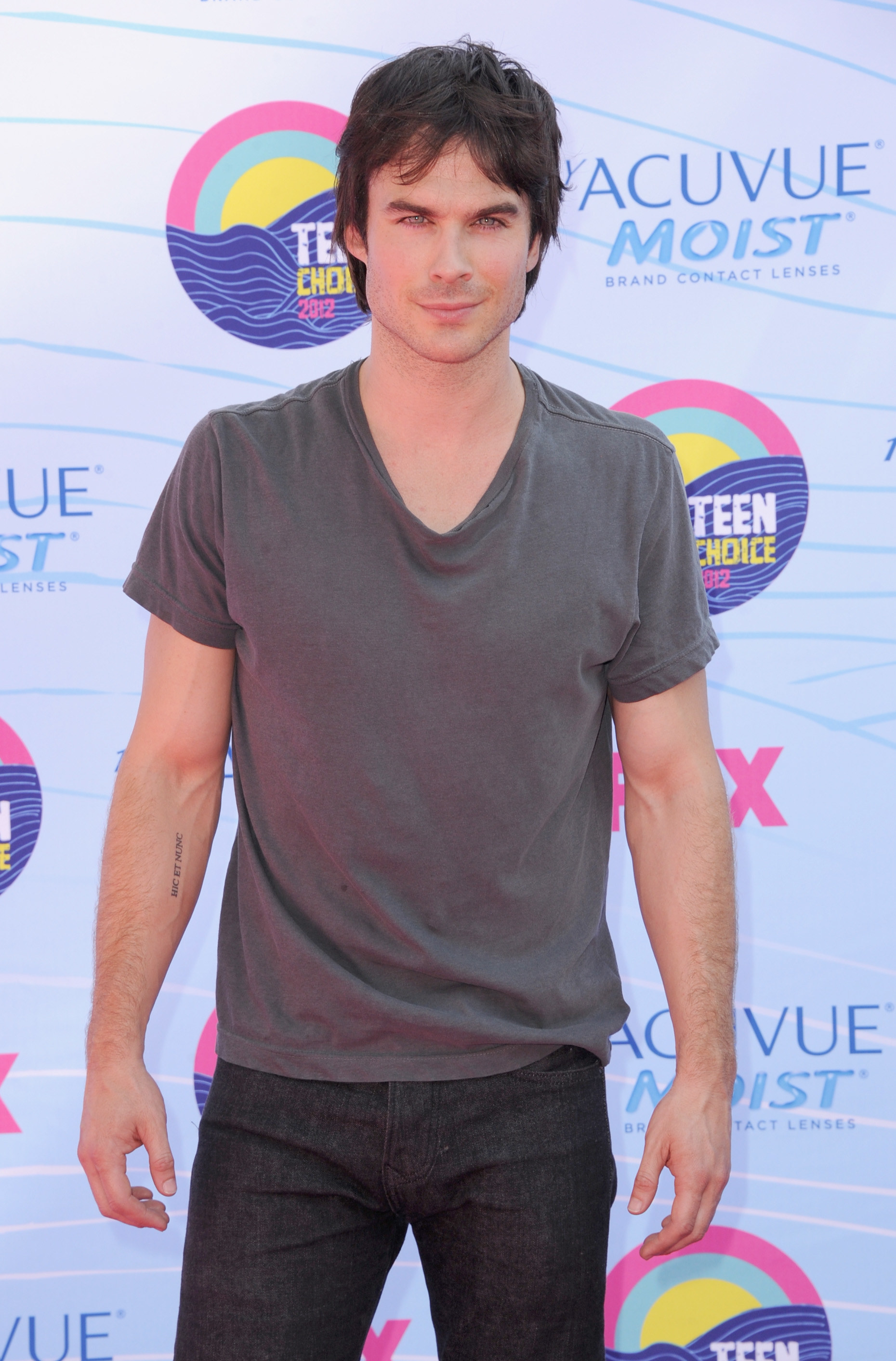 Ian Somerhalder at a step-and-repeat