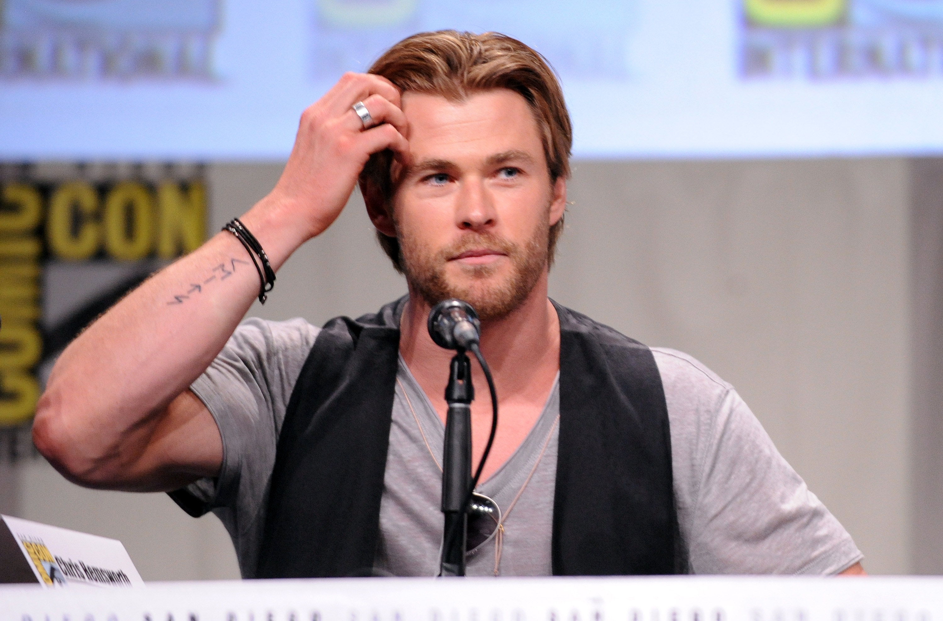 Chris Hemsworth at Comic-Con