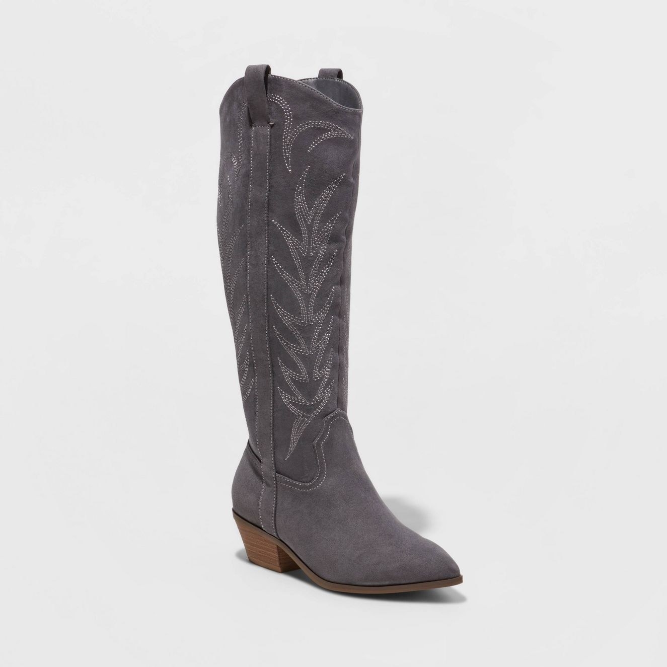 the gray boot
