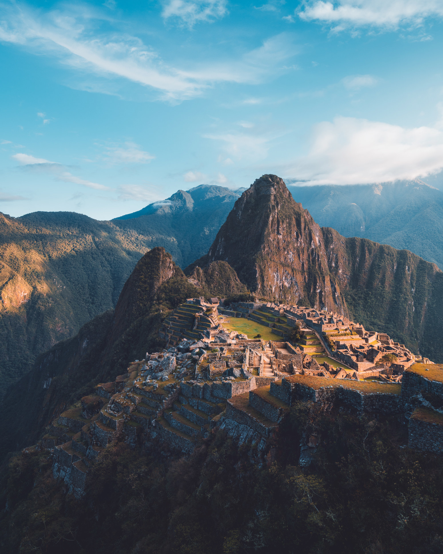 The ruins of Machu Picchu