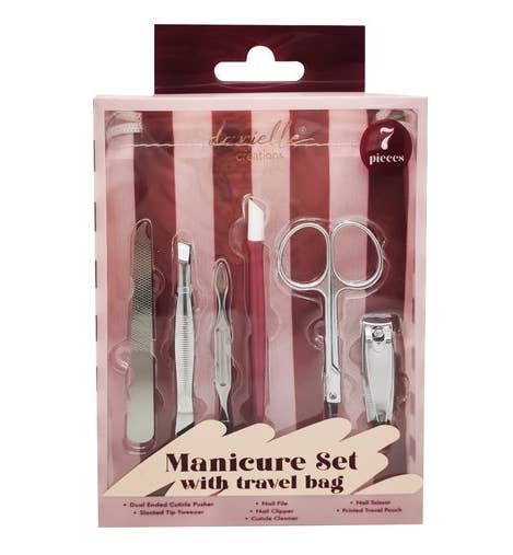 Manicure set in package