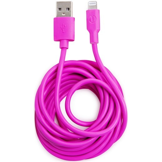 Pink iPhone charge