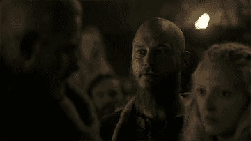 viking bald and bearded