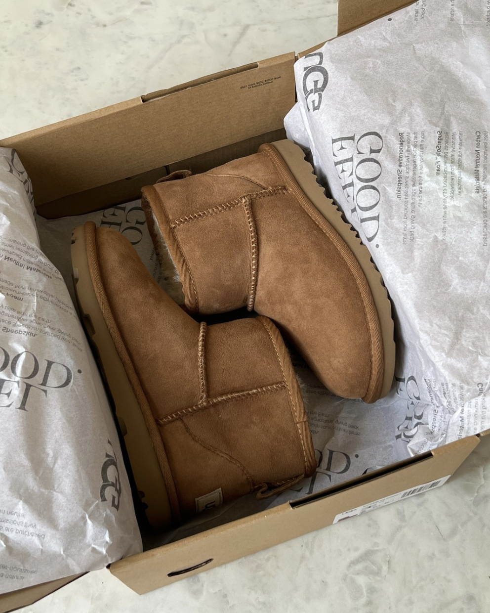 uggs in a box