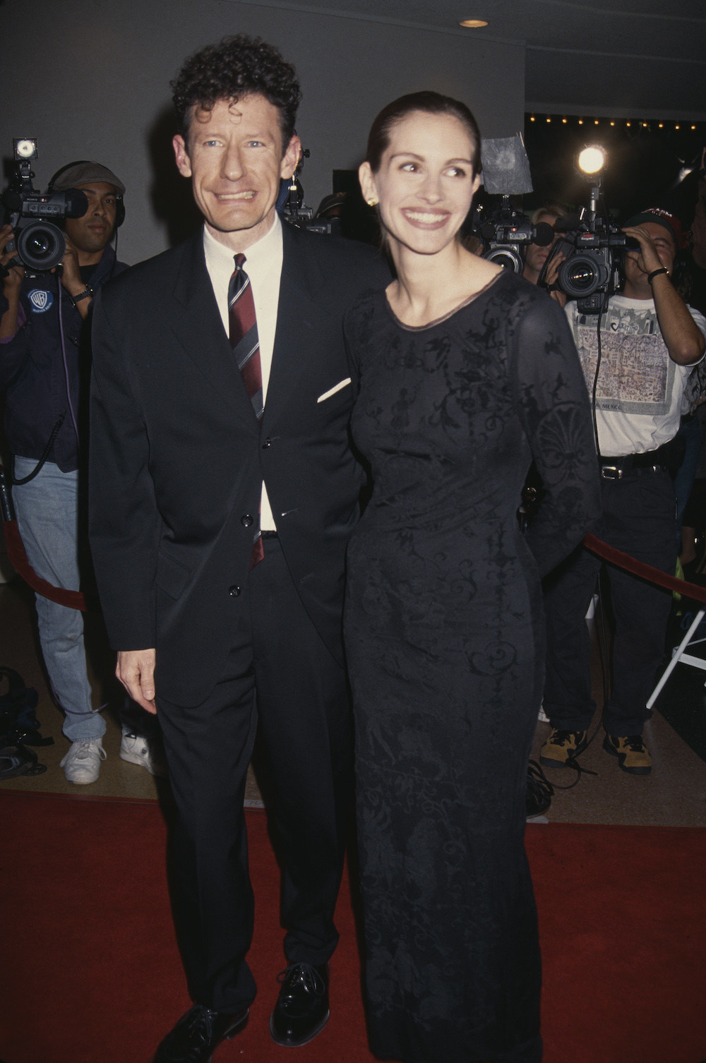 Lyle Lovett and Julia Roberts