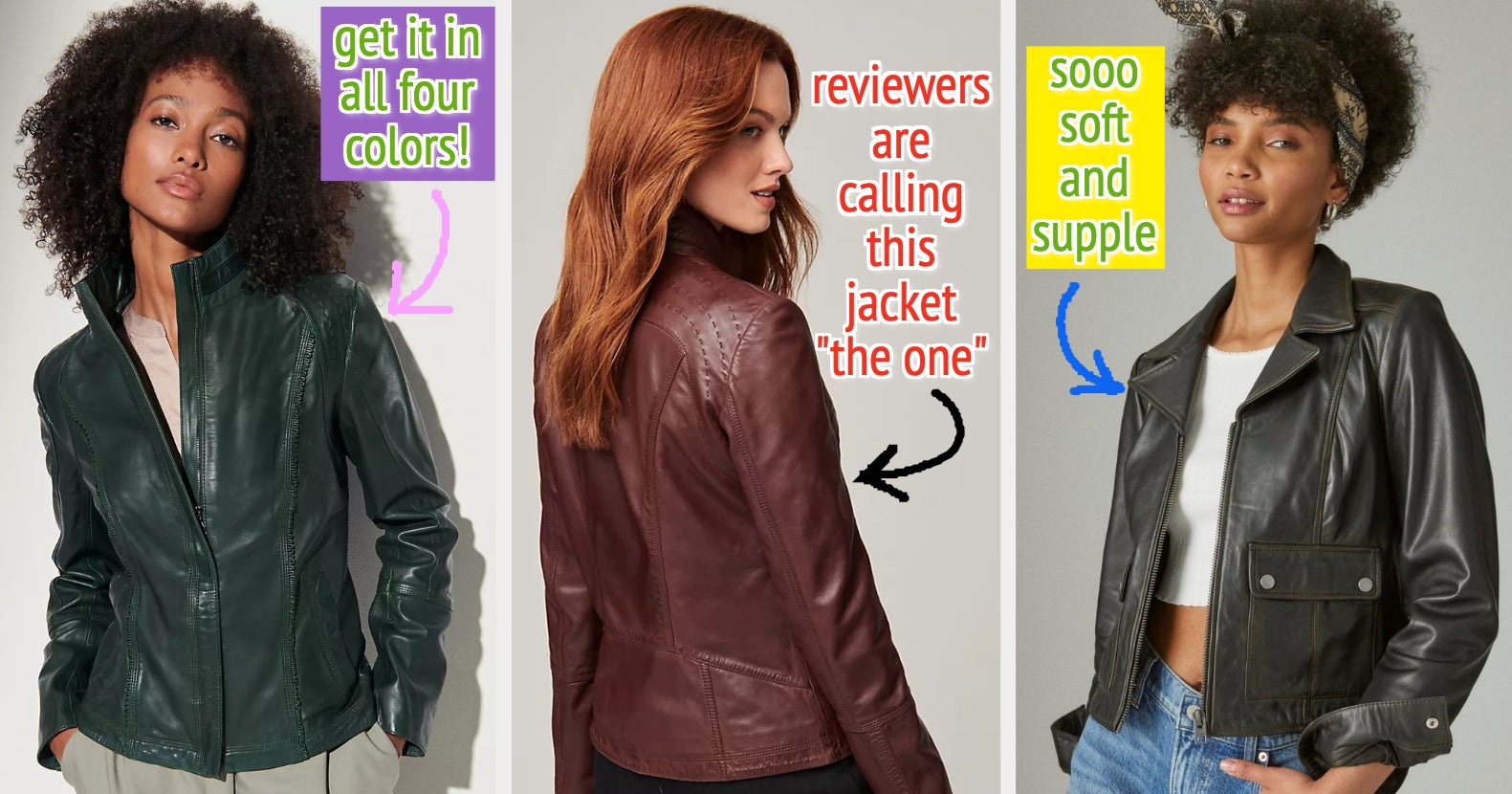 The 15 Best Leather Jackets Worth Buying, According to Glamour Editors