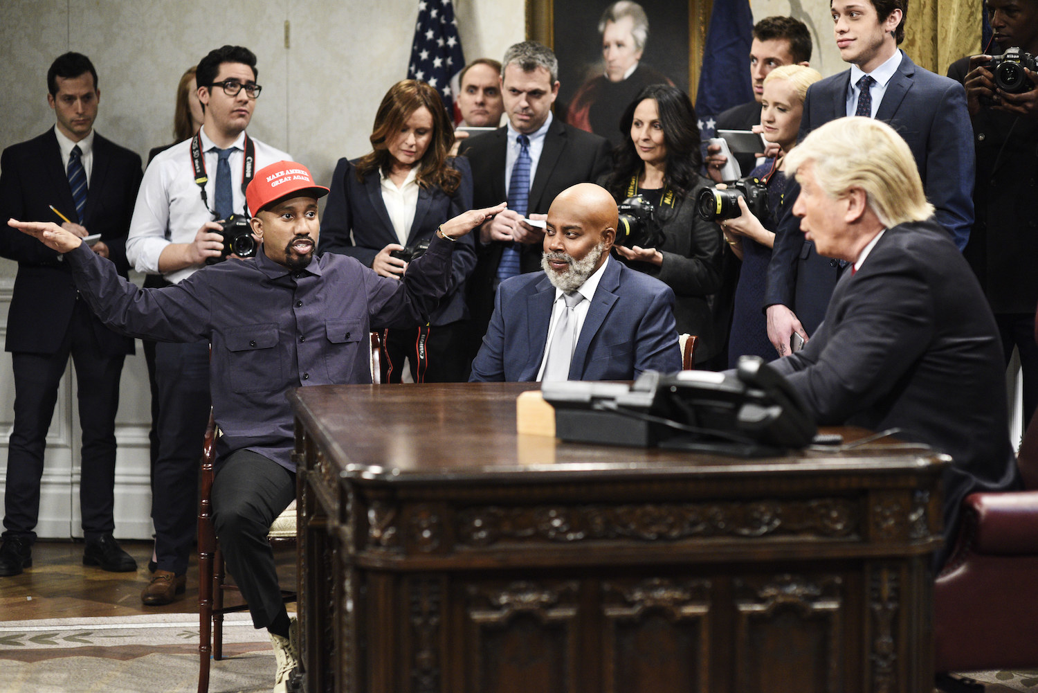 Chris Redd On Kanye West s Pro Trump SNL Rant - 46