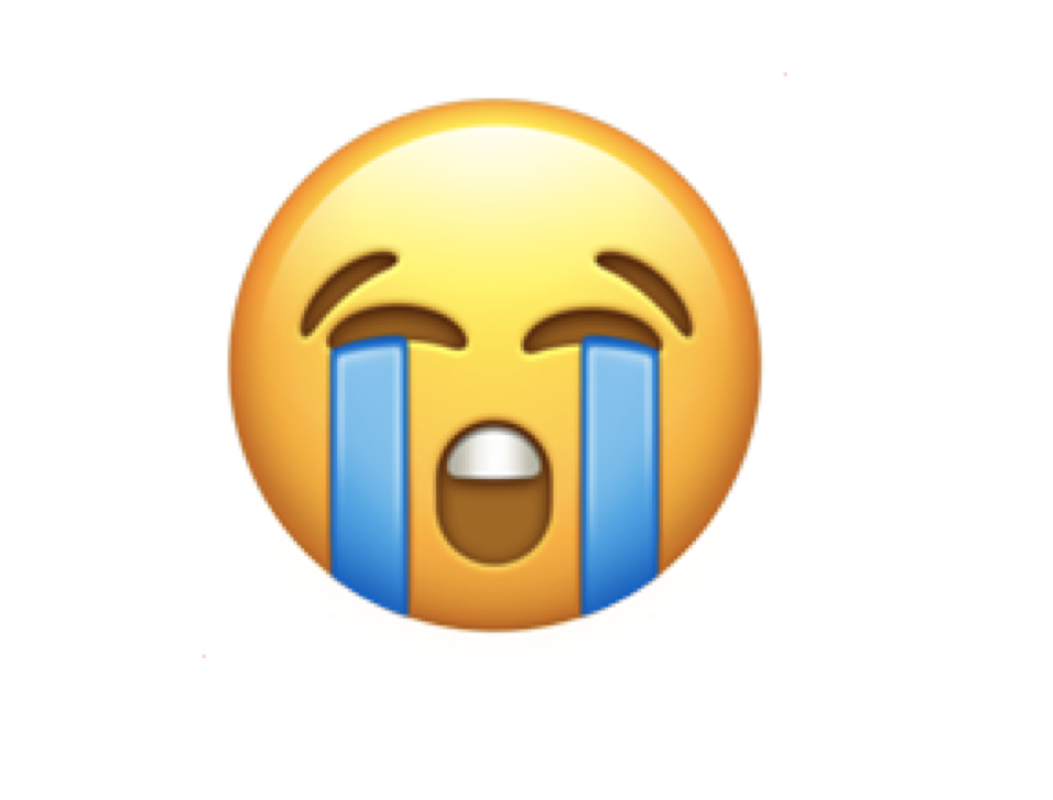 Cry-laughing emoji