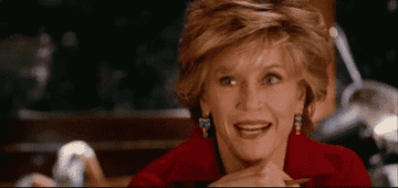 Jane Fonda winking in &quot;Monster-In-Law&quot;