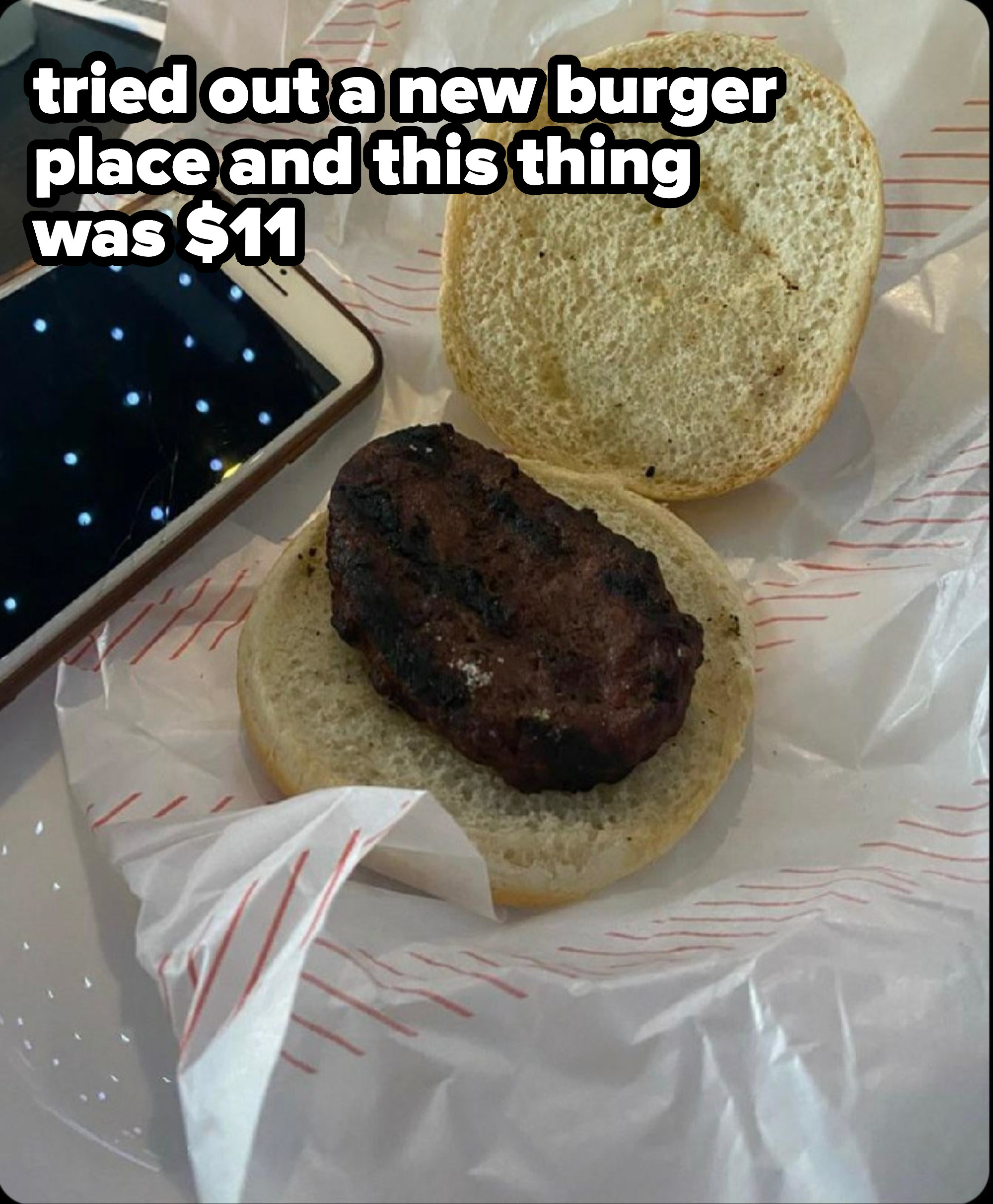 bad looking burger