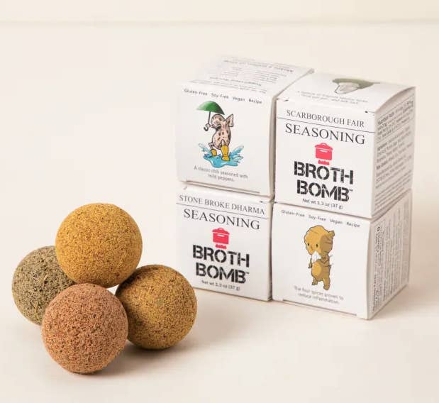 four broth bombs
