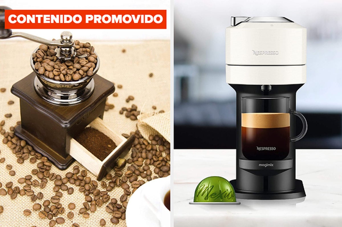 Chefman Máquina espresso 6 en 1,compatible con cápsula Nespresso® o café  molido, 