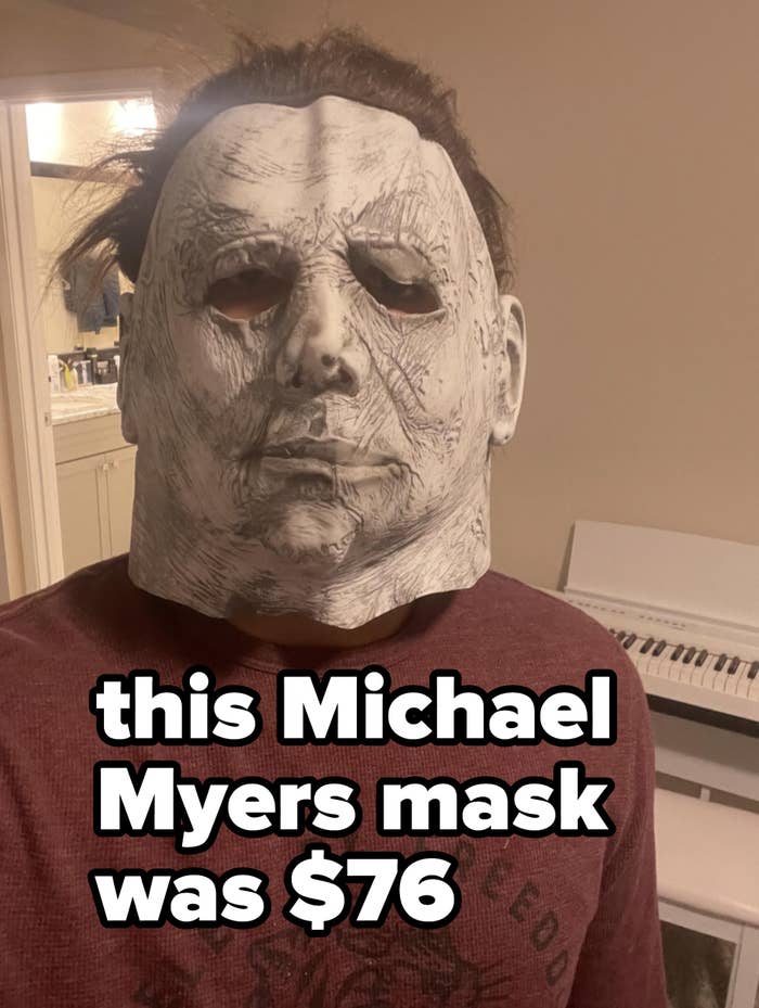 &quot;this Michael Myers mask was $76&quot;