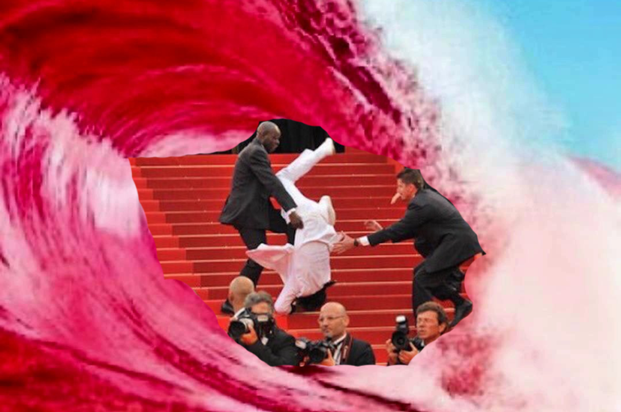 Jason Derulo has fallen down the steps of the Met Gala.