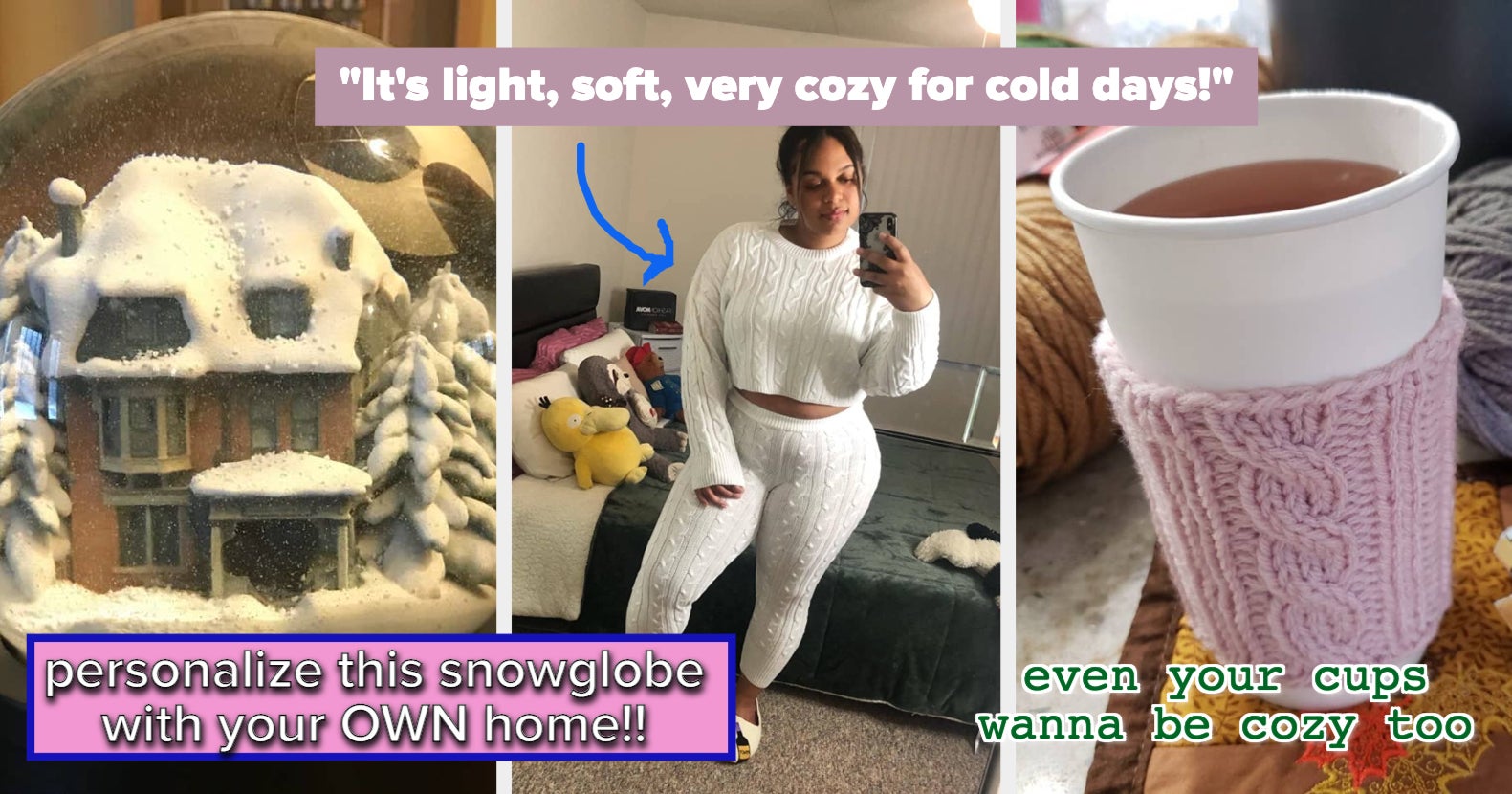 18 cosy things to buy on  that will definitely make the cold