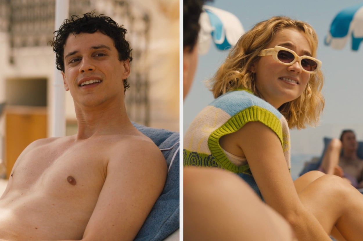 adam dimarco and haley lu richardson in the white lotus season 2