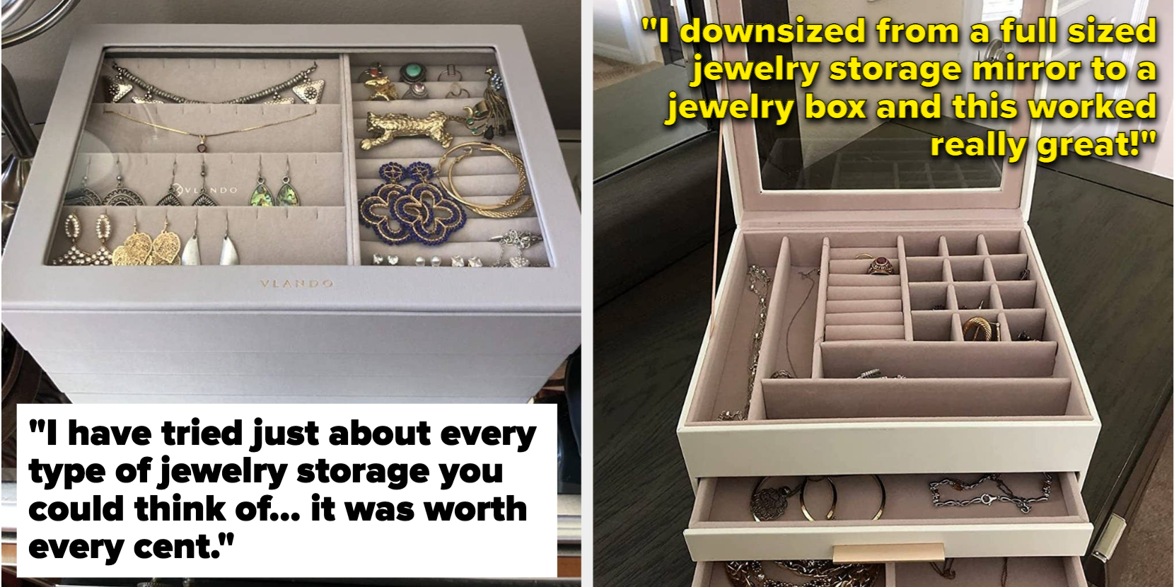 Multi-Grid Jewelry Storage Box Pink Fashion College Dorm Essentials, Stuff  Bag Earrings Nail Charms Organizer Necklace
