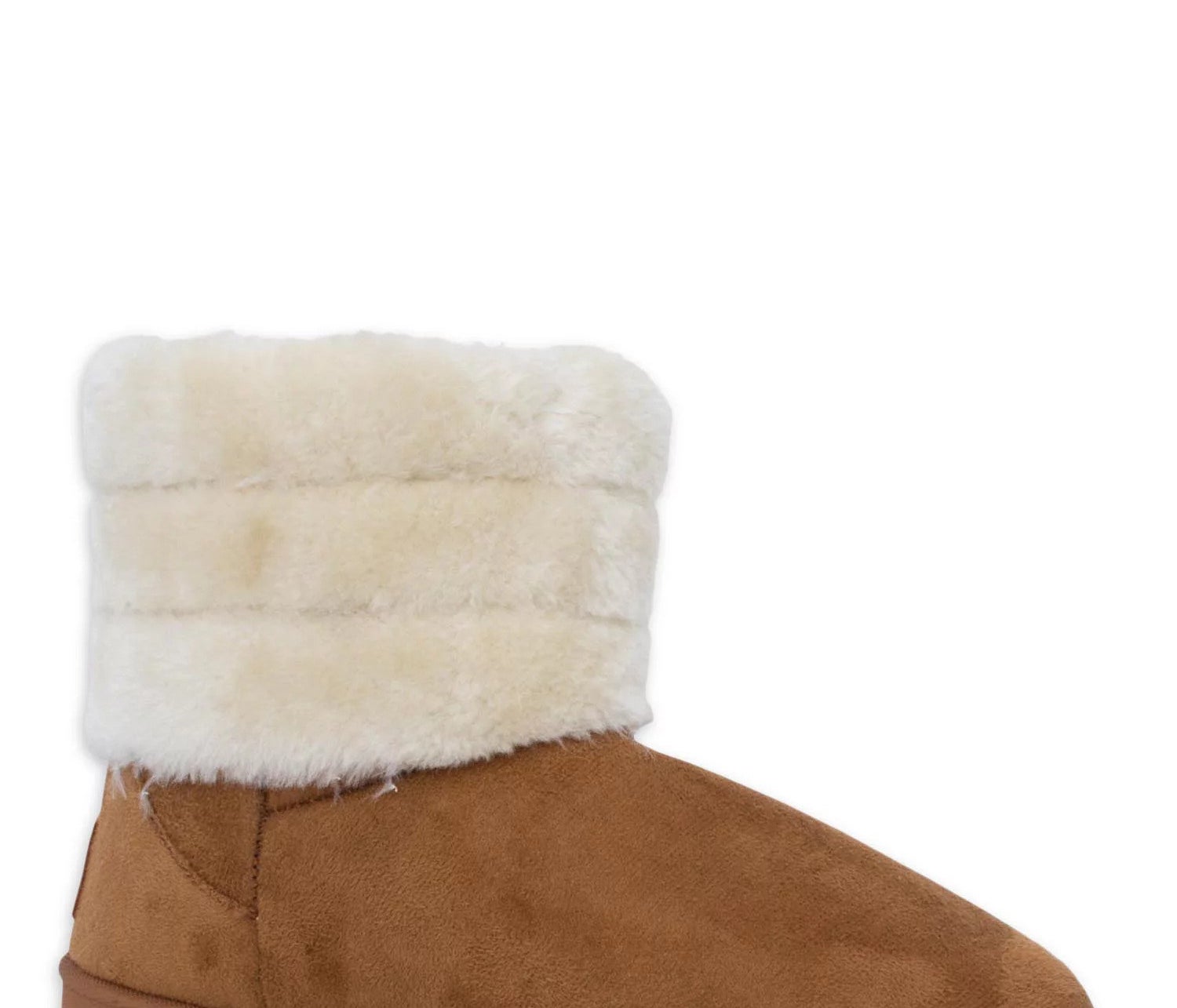 The faux fur-lined boot