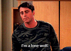 &quot;I&#x27;m a lone wolf.&quot;