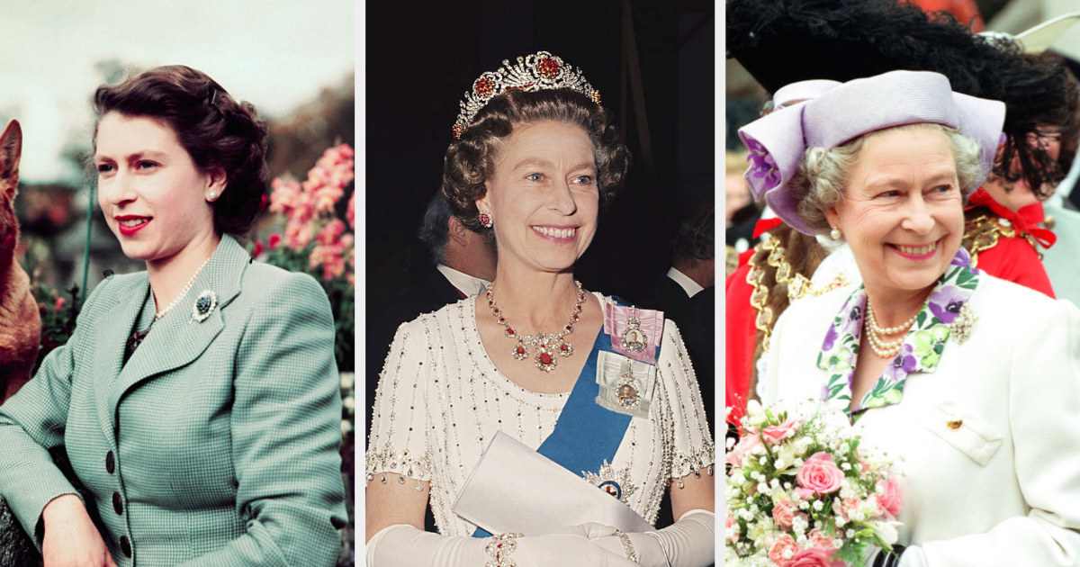 Queen Elizabeth in different time periods