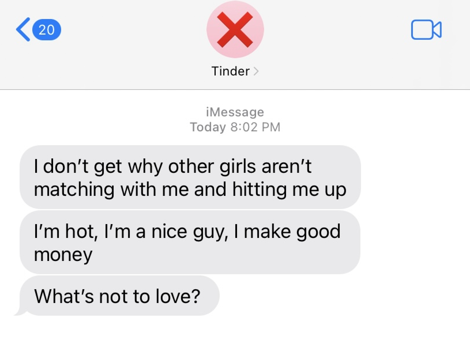 Cringey  Entitled Things People Have Said On Dating Apps - 14