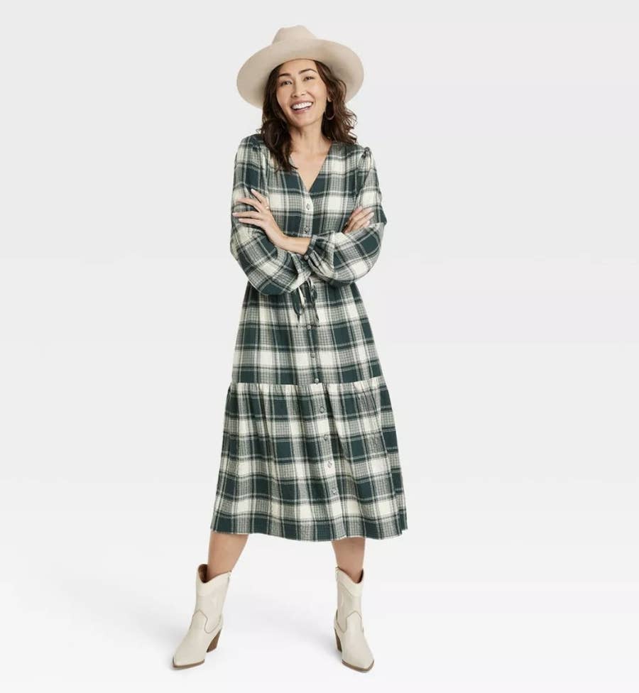 27 Dresses From Target That'll Keep You Warm Without Having To Wear Pants