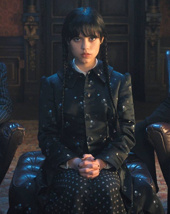 Jenna Ortega in "Wednesday"