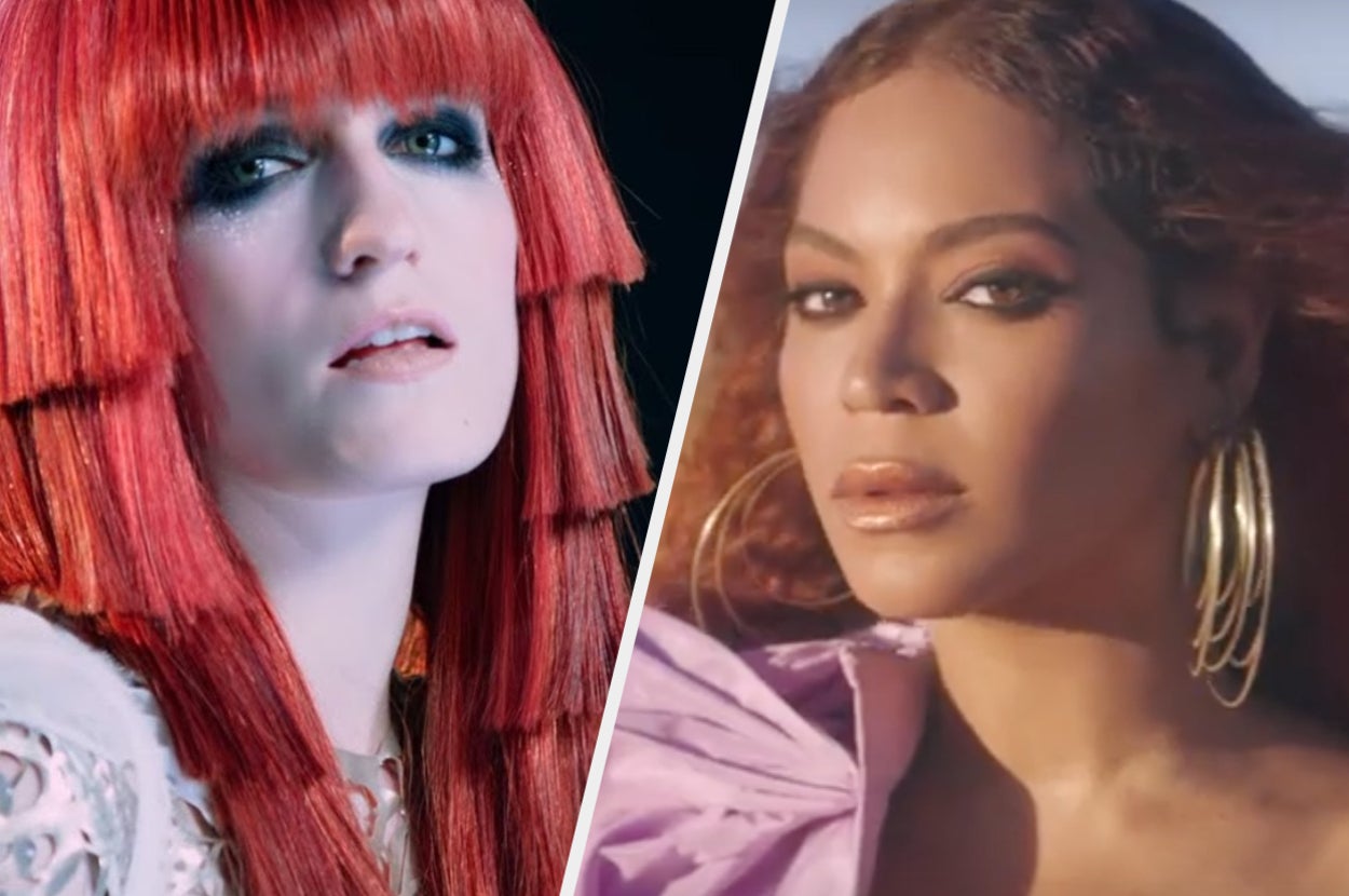 picture of florence welch and of beyonce